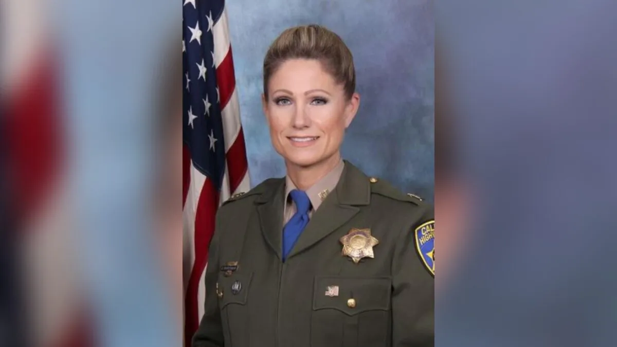 California Highway Patrol Captain Julie Harding. (Courtesy of California Highway Patrol Valley Division)