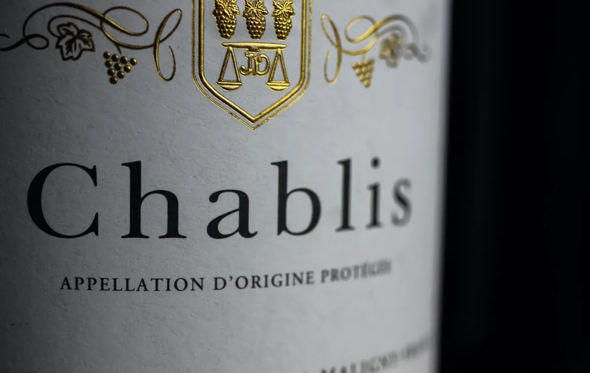 Chablis is a delicate all-chardonnay wine, different from most California chardonnays. (Ralf Liebhold/Shutterstock)