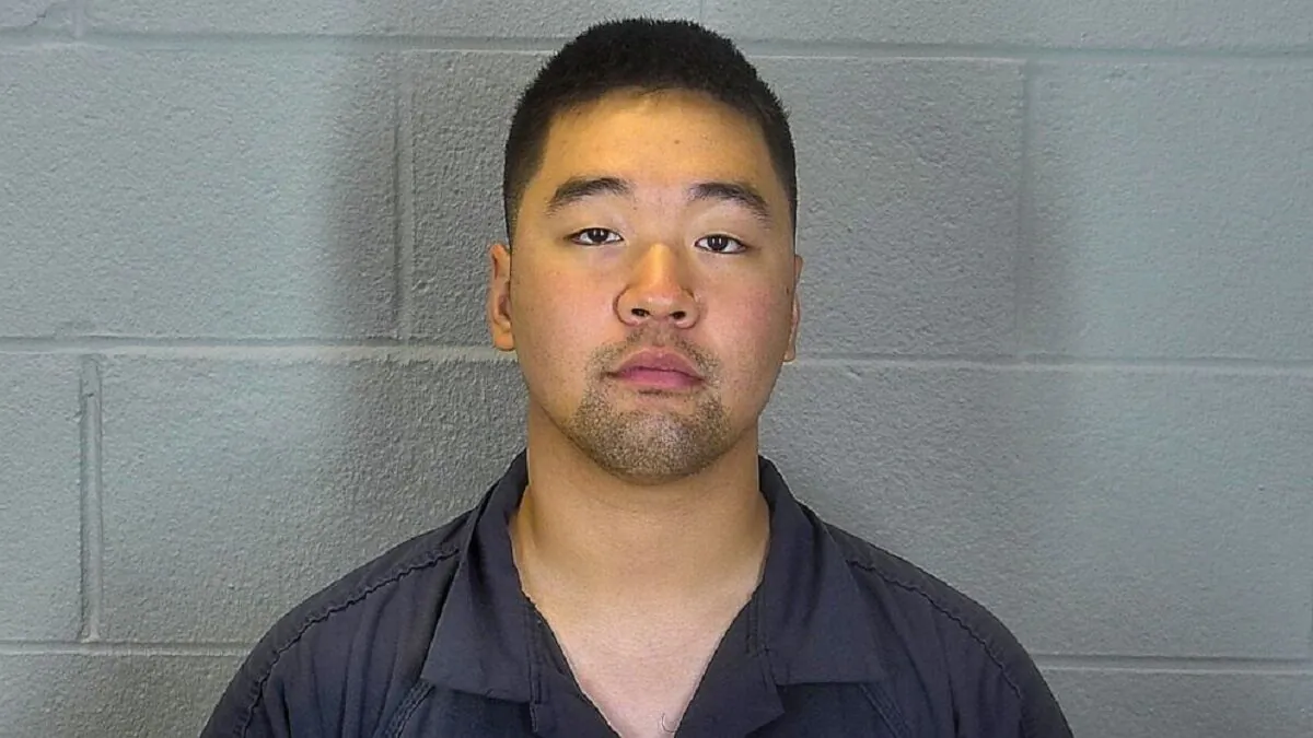 Ji "Jimmy" Min Sha in a police booking photo. (Tippecanoe County Sheriff)