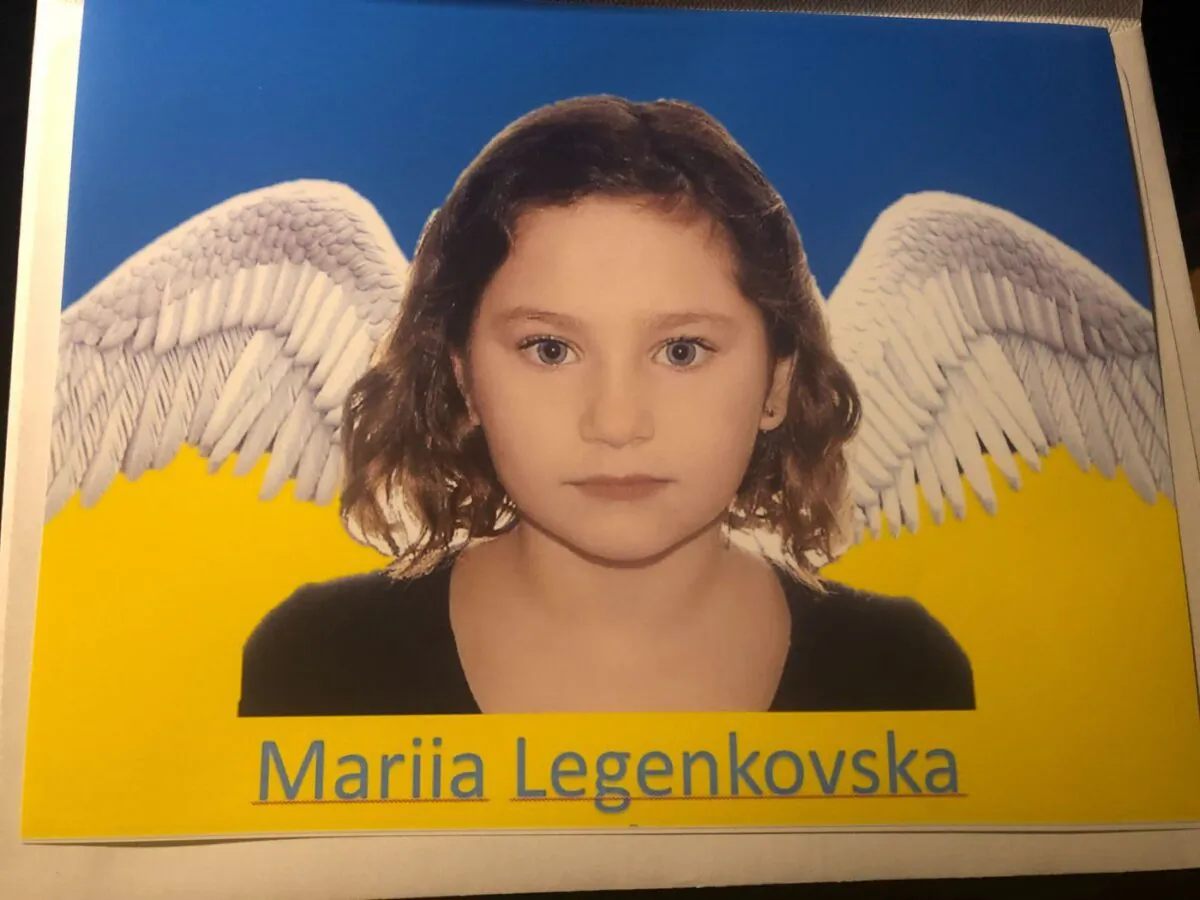 Maria Legenkovska is seen in a family handout photo. A Montreal-area man charged in a hit-and-run where the 7-year-old Ukranian girl was killed walking to school has been granted bail. (The Canadian Press/HO-Legenkovska Family)
