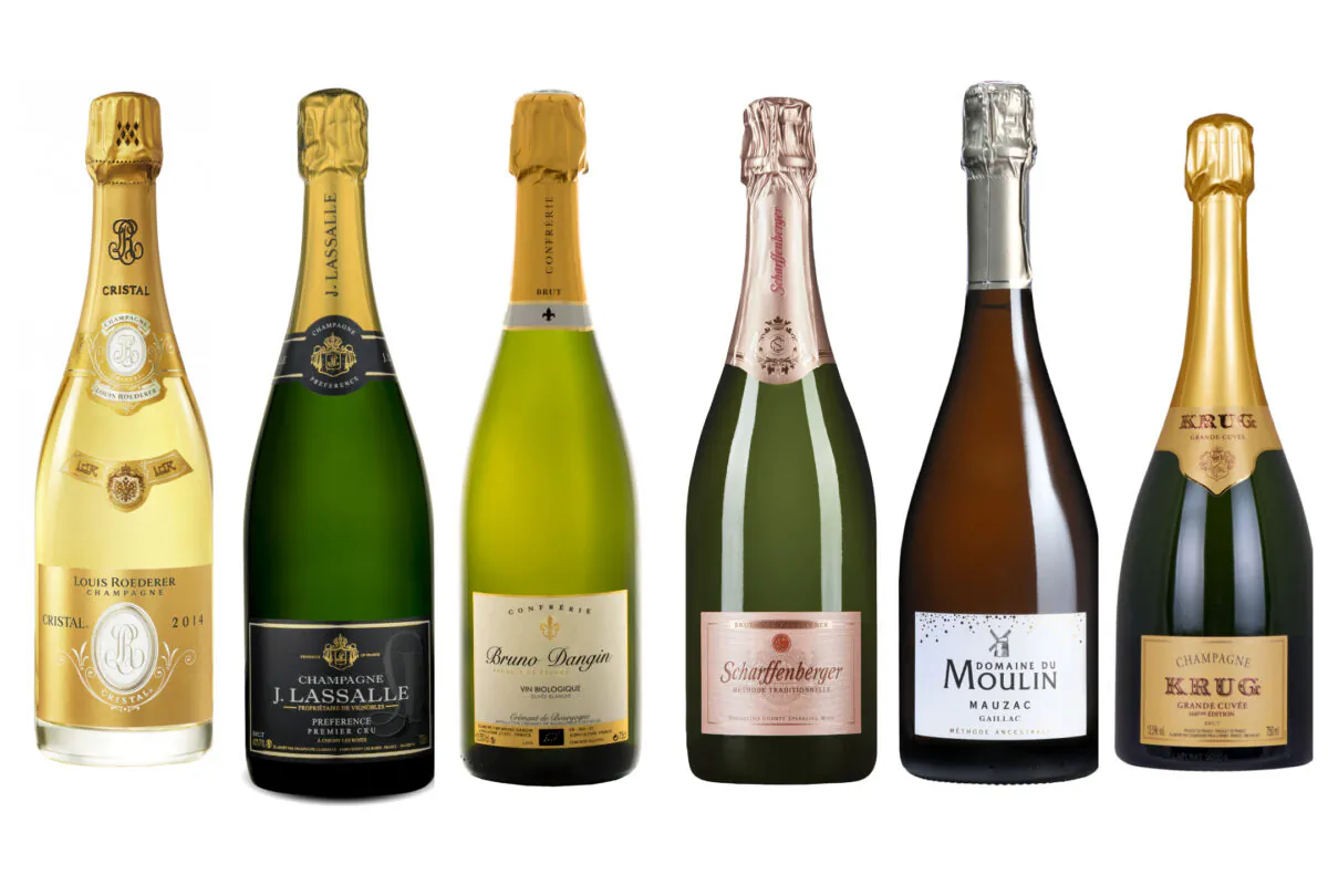 (Louis Roederer; Krug; Maisons Marques and Domaines USA; Kermit Lynch Wine Merchant; Domaine du Moulin; Bruno Dangin)