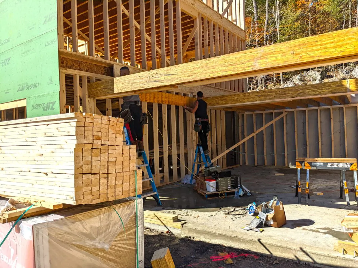 This new home being built near my house is lacking many cool hacks that could have enhanced it in so many ways. (Tim Carter/Tribune Content Agency)