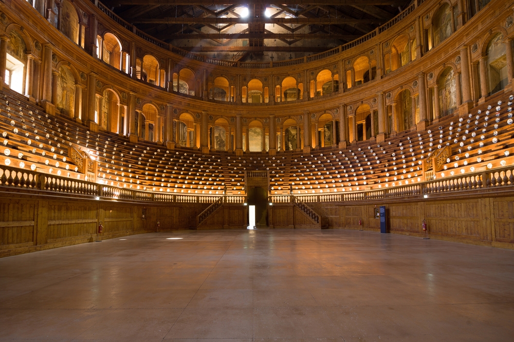 Parma,,Italy,-,August,14,,2021:,Teatro,Farnese,In,The