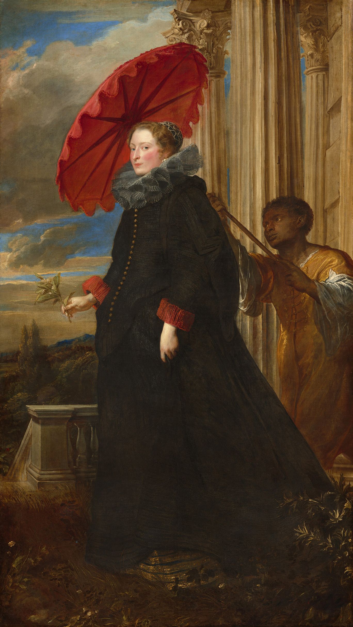Anthony van Dyck Portrait of Marchesa Elena Grimaldi Cattaneo