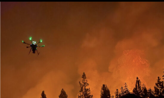 Tech Company Fights Wildfires Using Fireball-Dropping Drones