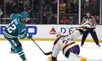 Pheonix Copley, Kings Squeak by Sharks in Shootout