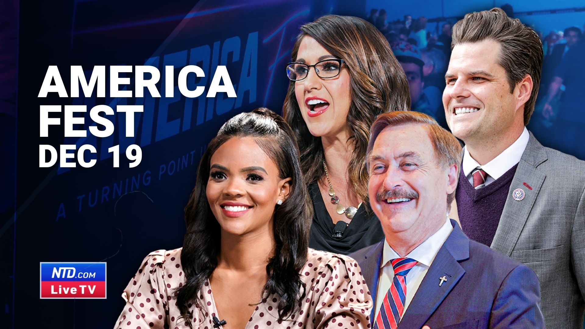 AmericaFest Day 3 With Candace Owens, Lauren Boebert, Matt Gaetz, Mike