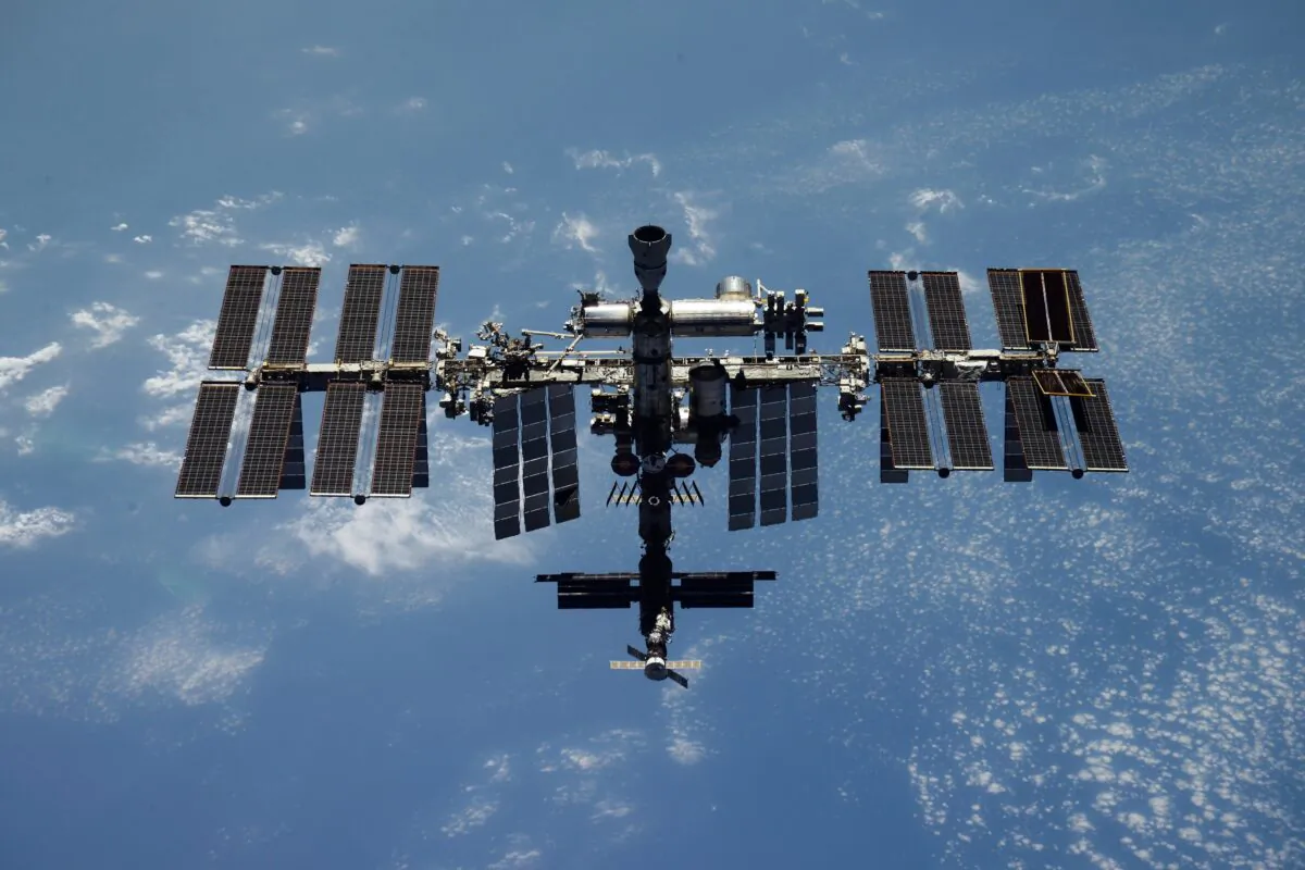 The International Space Station. (Roscosmos State Space Corporation via AP)