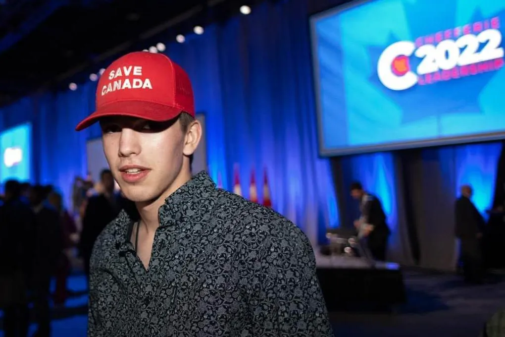 Josh Alexander, a grade-11 student at St. Joseph's High School in Renfew, Ont. (Yan Parisien)