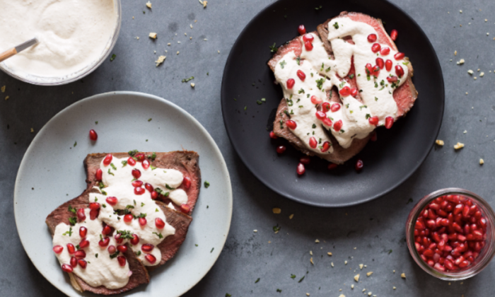 Holiday Roast with Walnut Sauce (Recipe)