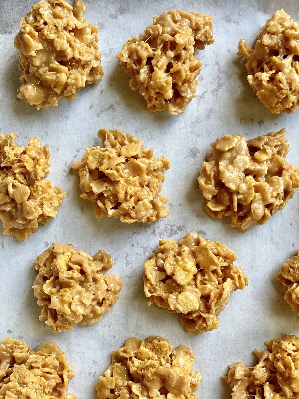 These candy-like cornflake cluster cookies are a fabulous no-bake sweet any time of year. (Kelli Foster/TNS)