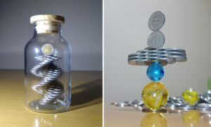 PHOTOS: Coin Stacking Work of Art by Japanese Man With Phenomenally Steady Hands