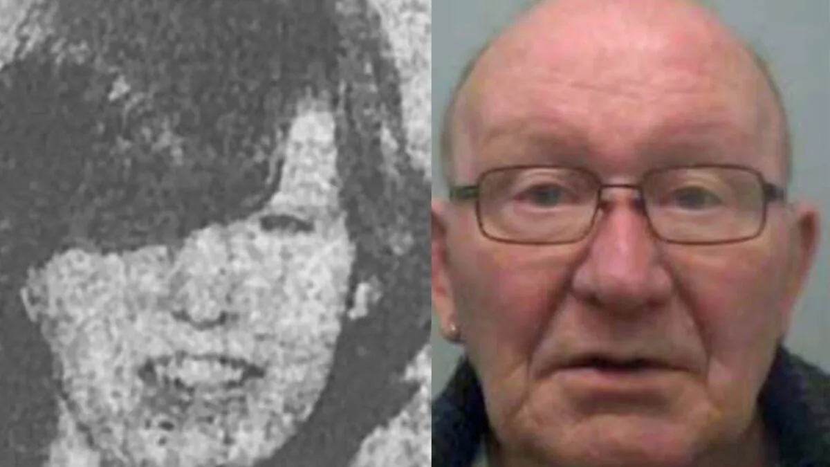 Undated images of 15-year-old Jacqui Montgomery (L), who was sexually assaulted and stabbed to death by Dennis McGrory (R) in 1975. McGrory was convicted on Dec. 19, 2022. (Crown Prosecution Service)