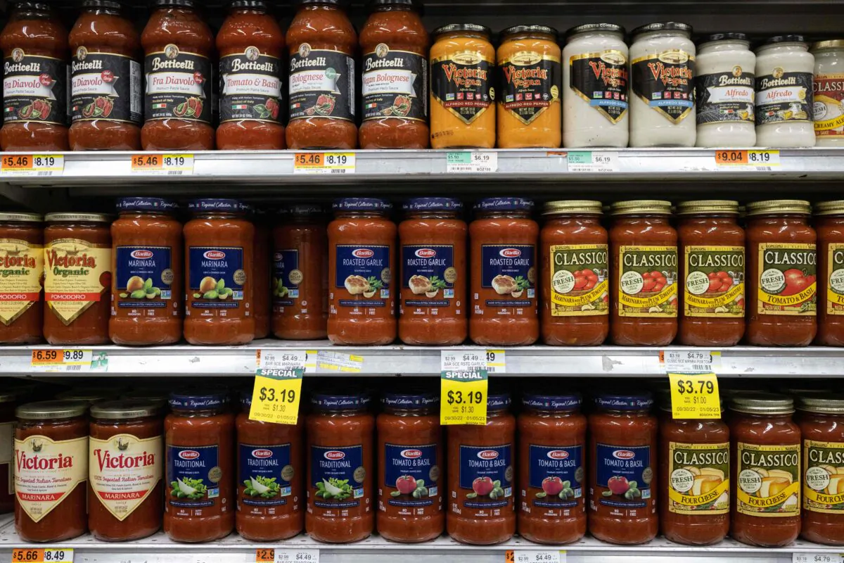 A supermarket in New York on Dec. 14, 2022. (Yuki Iwamura/AFP via Getty Images)