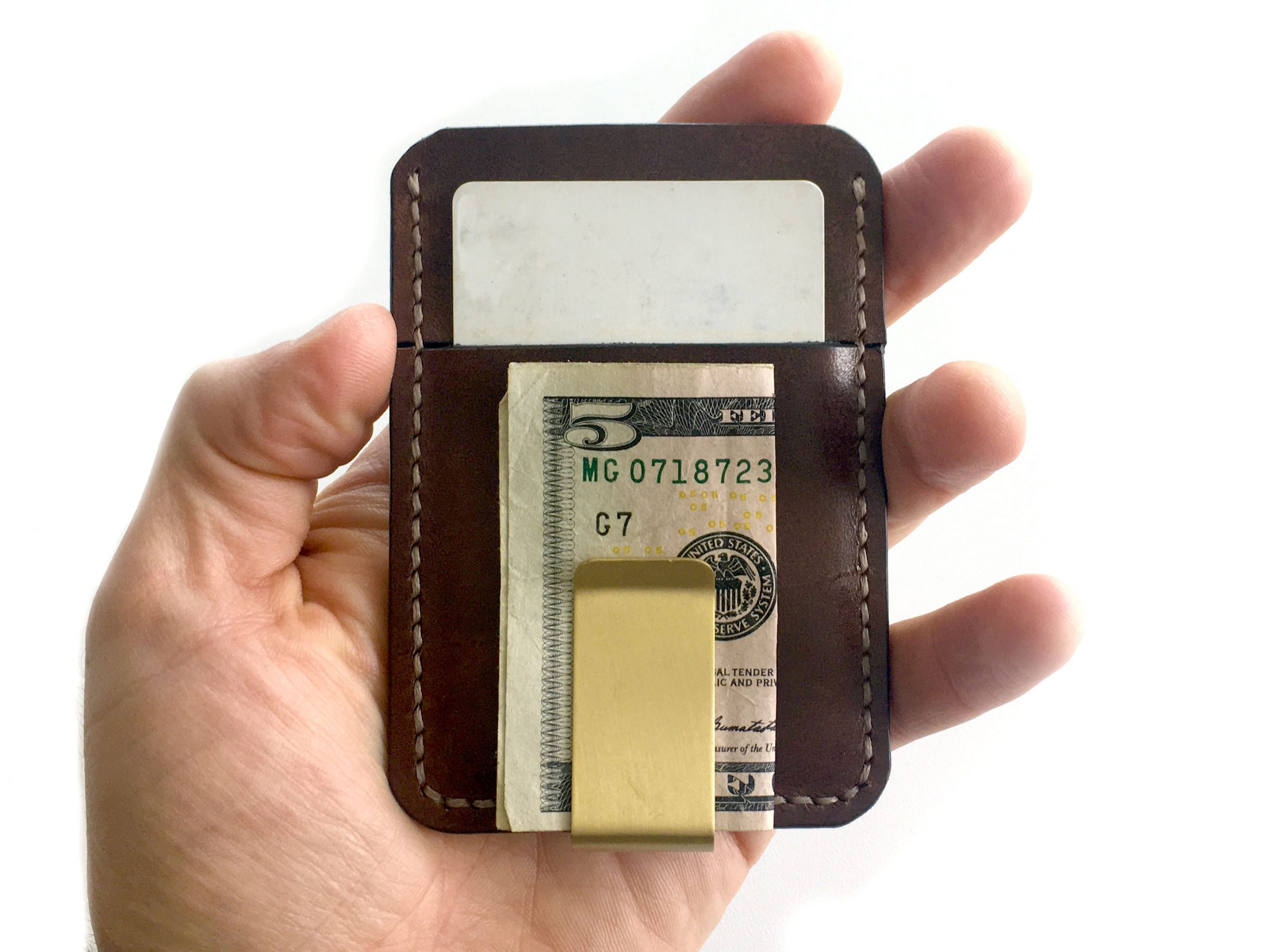 Longfellow Leather Money Clip Wallet 1