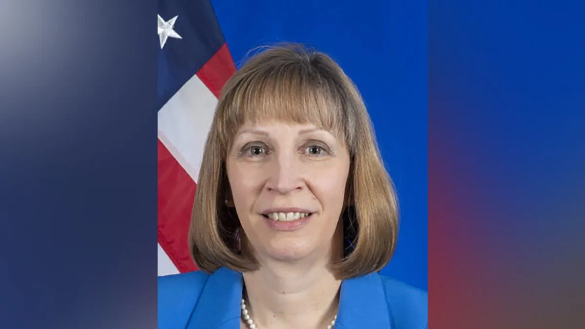 Ambassador Lynne M. Tracy in a file photo. (U.S. State Dept. via AP)