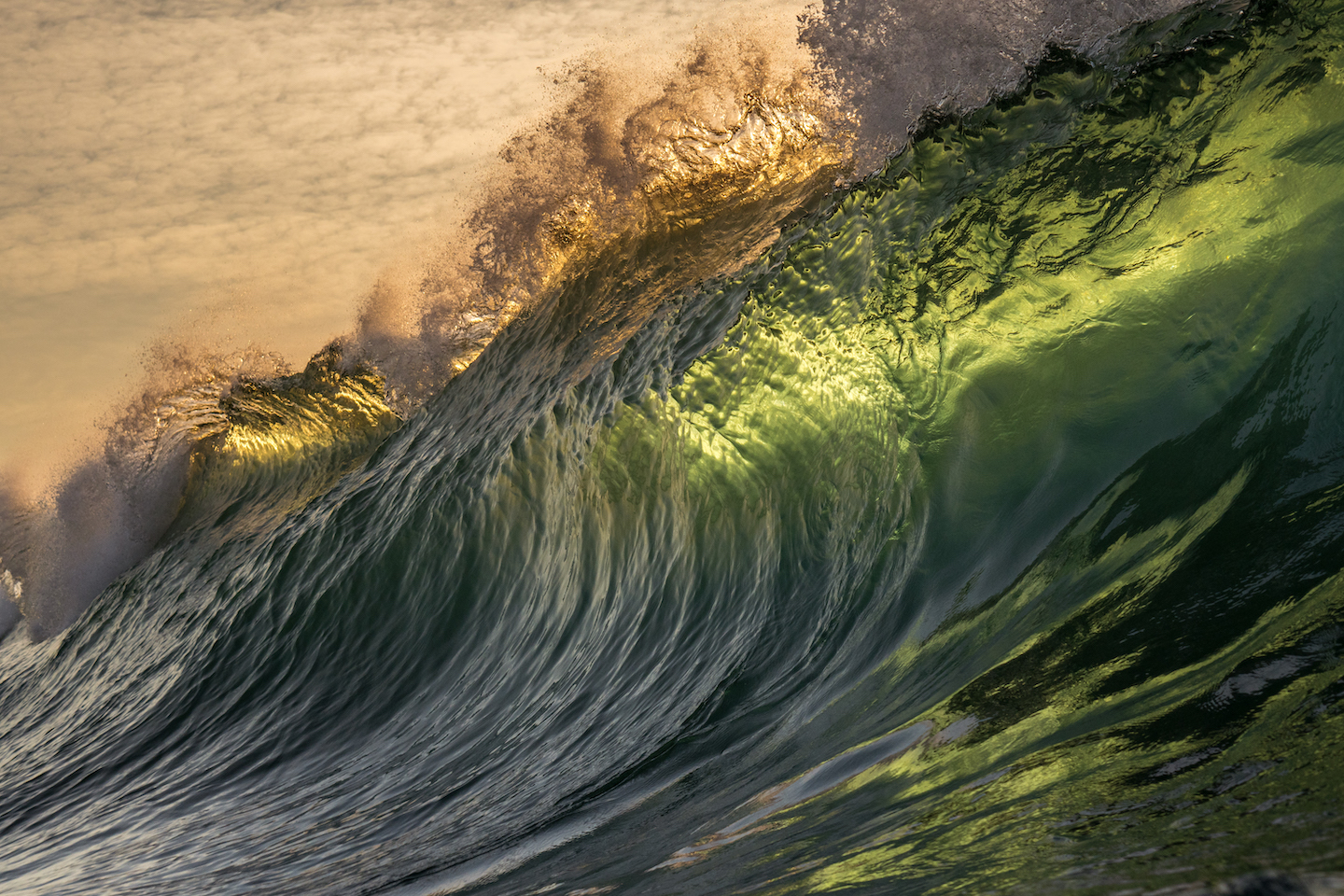 Ocean Photographer Captures Glassy Waves Frozen in Time