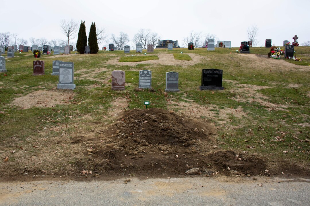 Graves at a cemetery in New York on Jan. 15, 2021. (Kena Betancur/AFP via Getty Images)