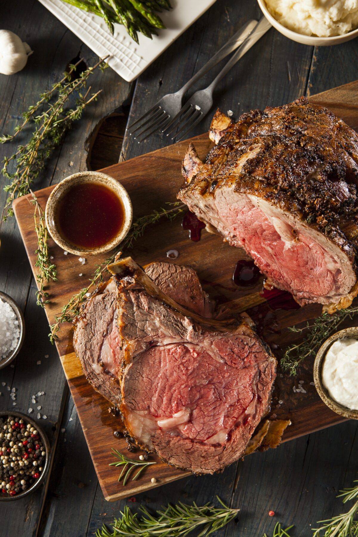 Prime Rib with Au Jus