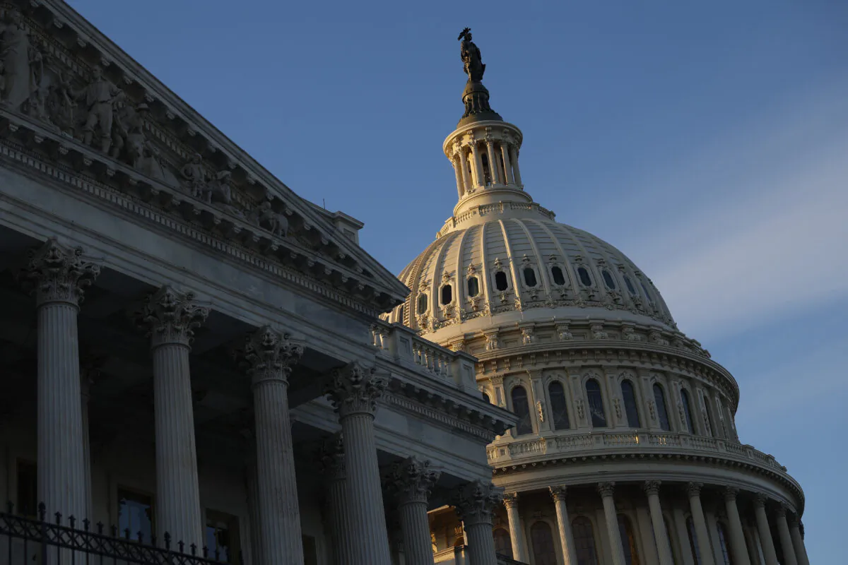 The U.S. Capitol building in Washington on Dec. 21, 2022. (Anna Moneymaker/Getty Images)