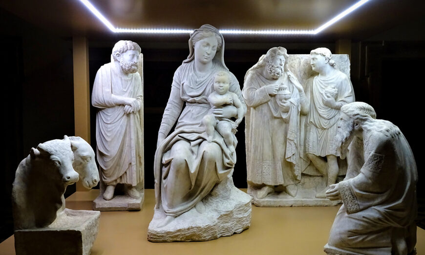 Arts: The First Creche: Arnolfo di Cambio’s Nativity