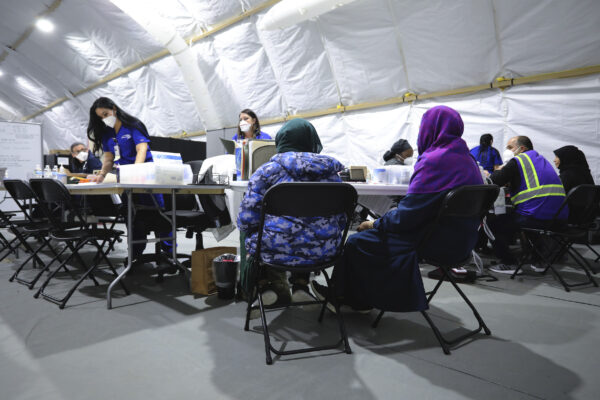 Afghan refugee women