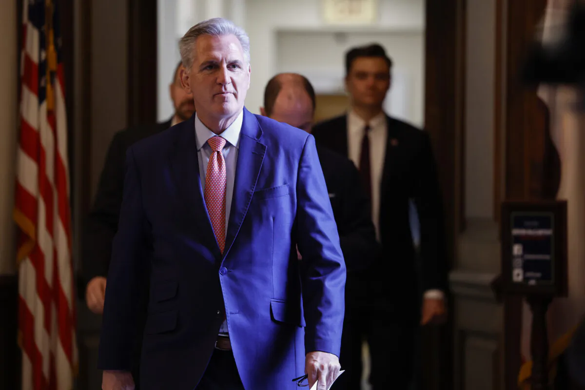 House Minority Leader Kevin McCarthy (R-Calif.) in Washington on Dec. 23, 2022. (Anna Moneymaker/Getty Images)
