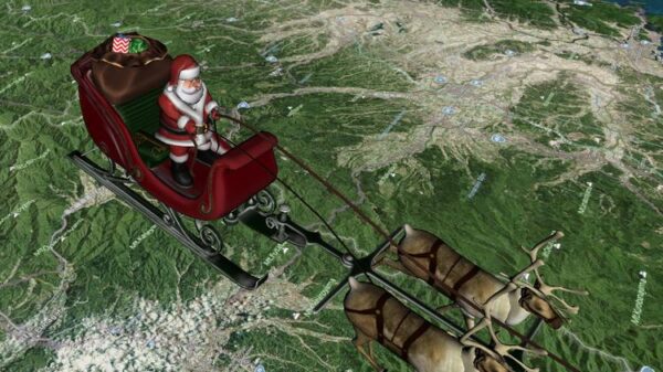 ▶ LIVE NOW: North American Aerospace Defense Tracks Santa Claus