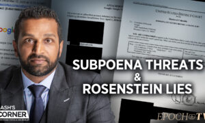 Kash’s Corner: DOJ Exposed for Subpoenaing My Records in 2017, AG Rosenstein Lies; FBI’s $3.4 Million Payment to Twitter Just Tip of the Iceberg