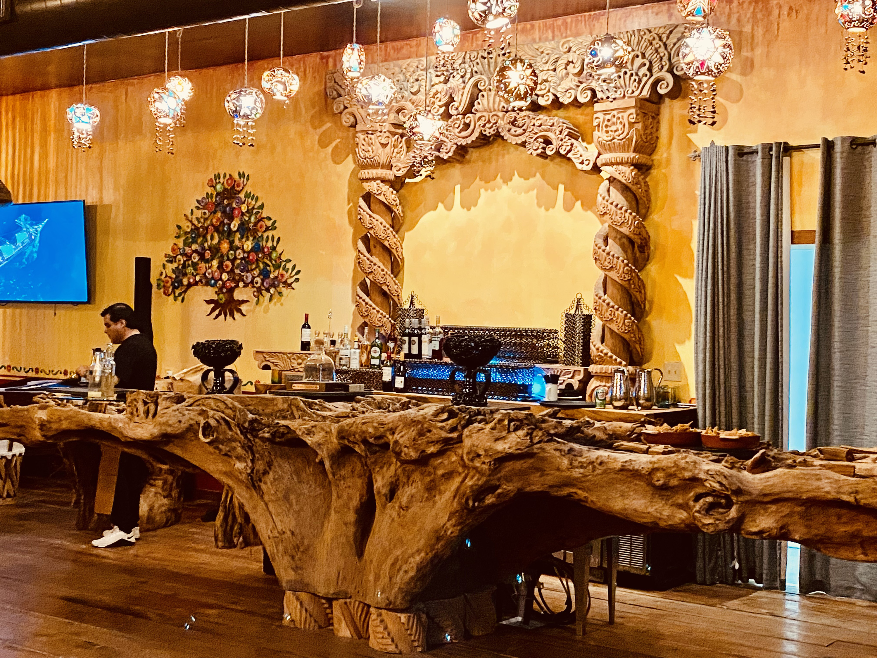 Casa Hernan evokes the grandeur of a Mexican hacienda, lovingly furnished by chef Johnny Hernandez himself.