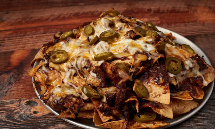 Leftover Prime Rib Nachos