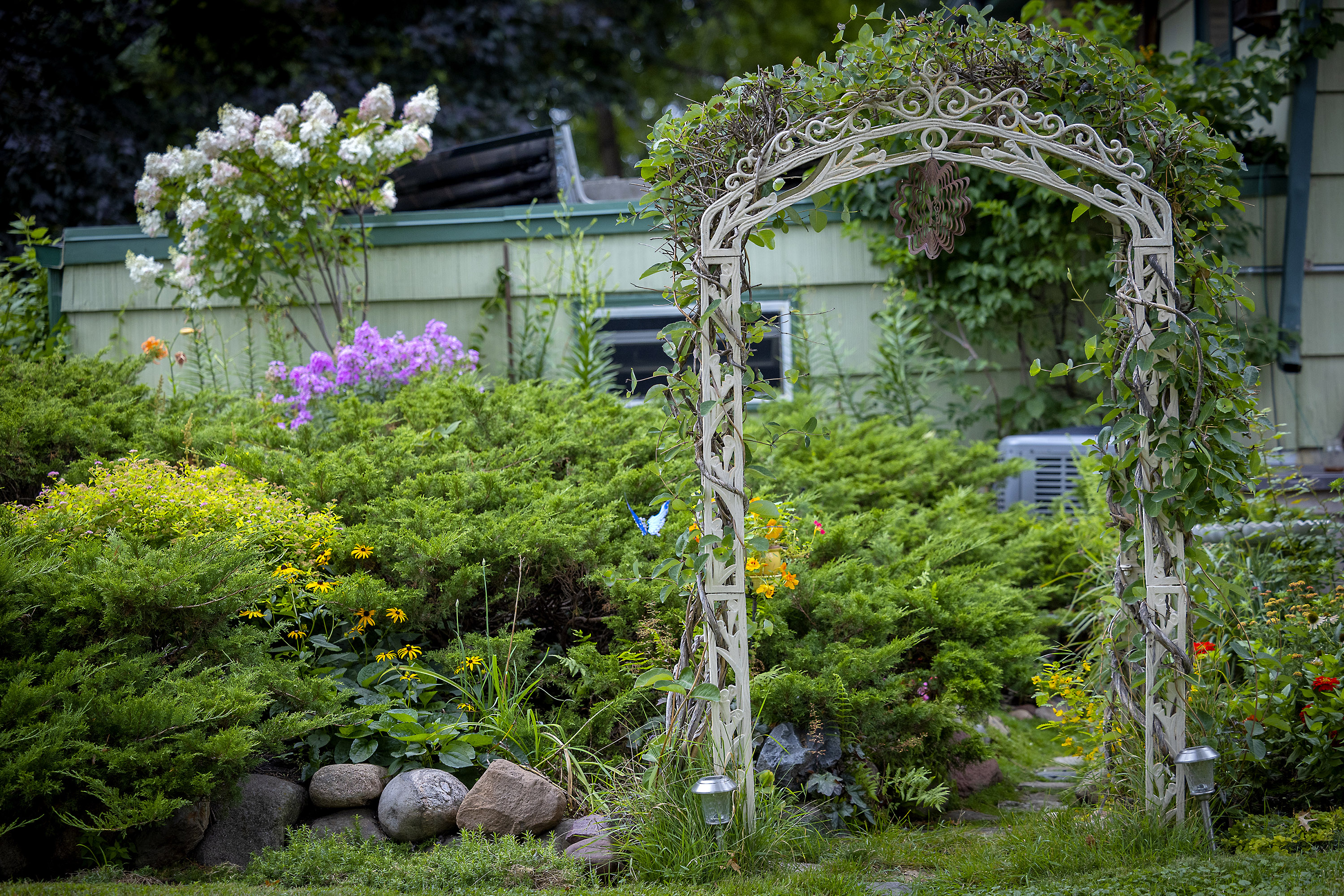 Betty Lotterman’s garden