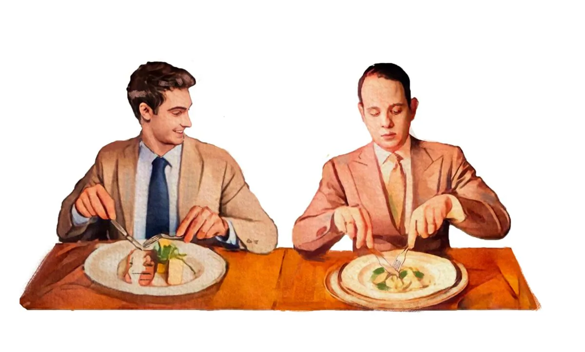 If you find yourself confused by the array of utensils at a formal dinner, watch to see what your hosts use. (Fei Meng)