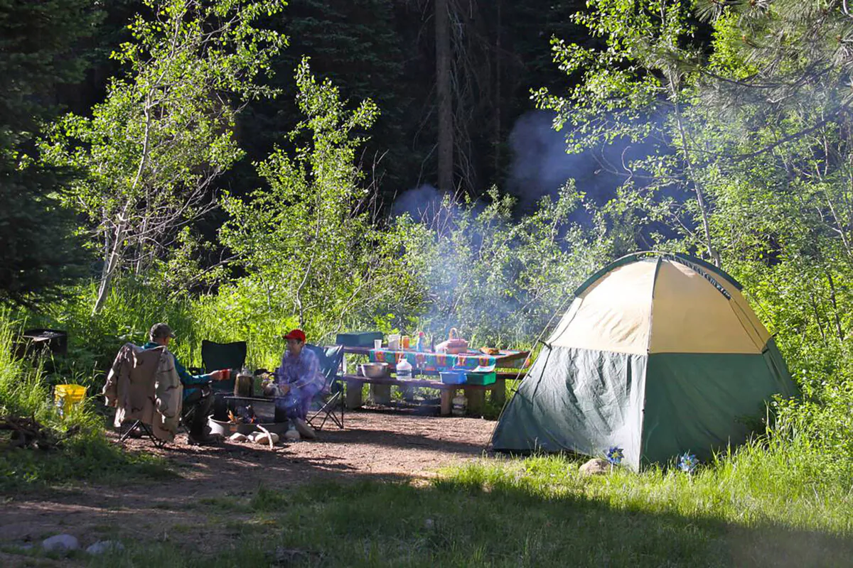Campgrounds on national forest land, like this one near Idaho City, can be booked online at Recreation.gov. Booking windows for many sites have opened this month on a six-month rolling basis. (Pete Zimowsky/Idaho Statesman/TNS)