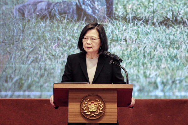 Prezydent Tajwanu Tsai Ing-wen