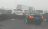 One Dead in Big Pileup on Chinese Bridge Shrouded in Fog: State Media