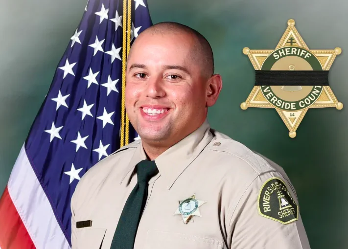 Riverside County Sheriff’s Motor Deputy Isaiah Albert Cordero. (Courtesy of Riverside County Sheriff's Department)