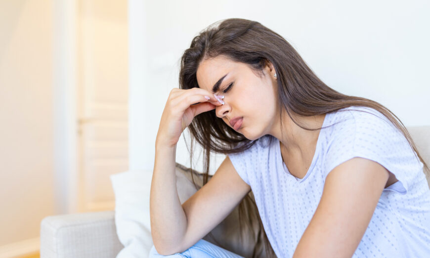 Chronic rhinosinusitis can affect the whole body and cause such comorbid conditions as cognitive dysfunction, diabetes, and sleep disorders. (Photoroyalty/Shutterstock)