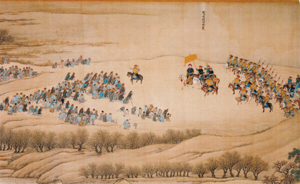 Emperor Kangxi Southern Inspection Tour, 4th scroll