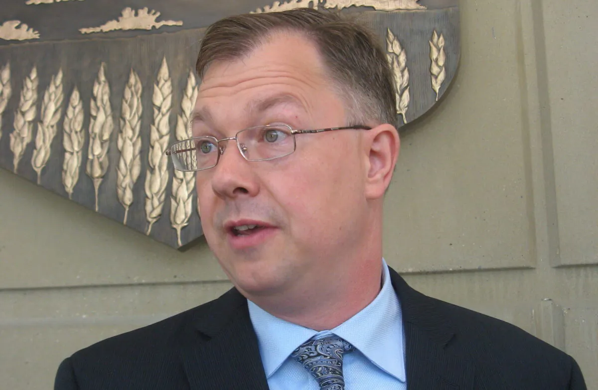 John Carpay, president of the Justice Centre for Constitutional Freedoms, in a file photo. (The Canadian Press/Bill Graveland)