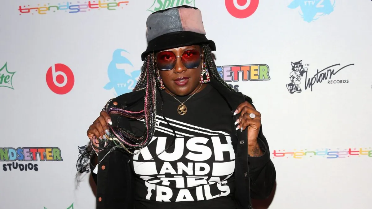 Gangsta Boo attends the Coi Leray album release party hosted by Republic Records and Sprite at Bootsy Bellows  in West Hollywood, Calif., on April 7, 2022. (Jesse Grant/Getty Images for Republic Records)