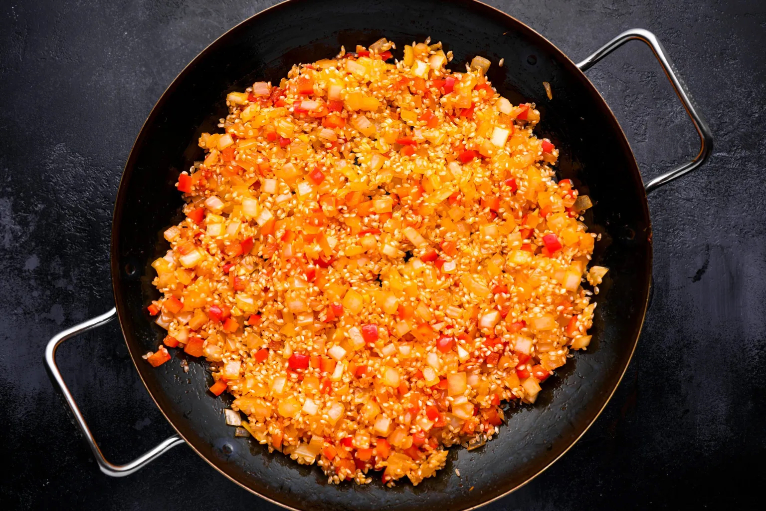 Making Paella