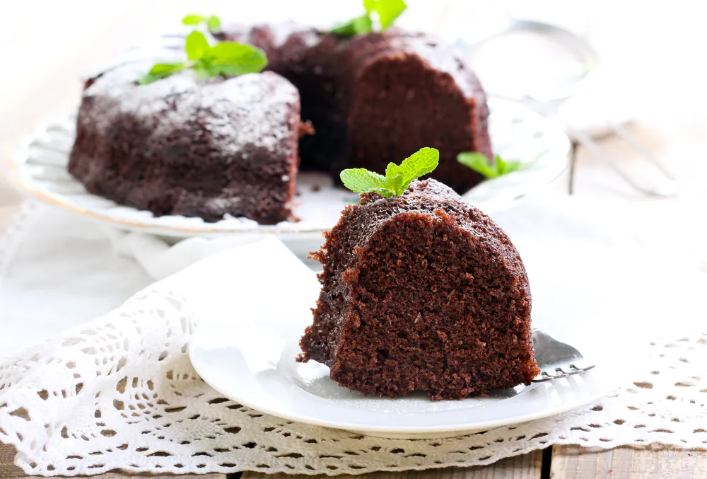 This chocolate-lover's cake amps up a convenient box mix with a few special ingredients.(MShev/Shutterstock)