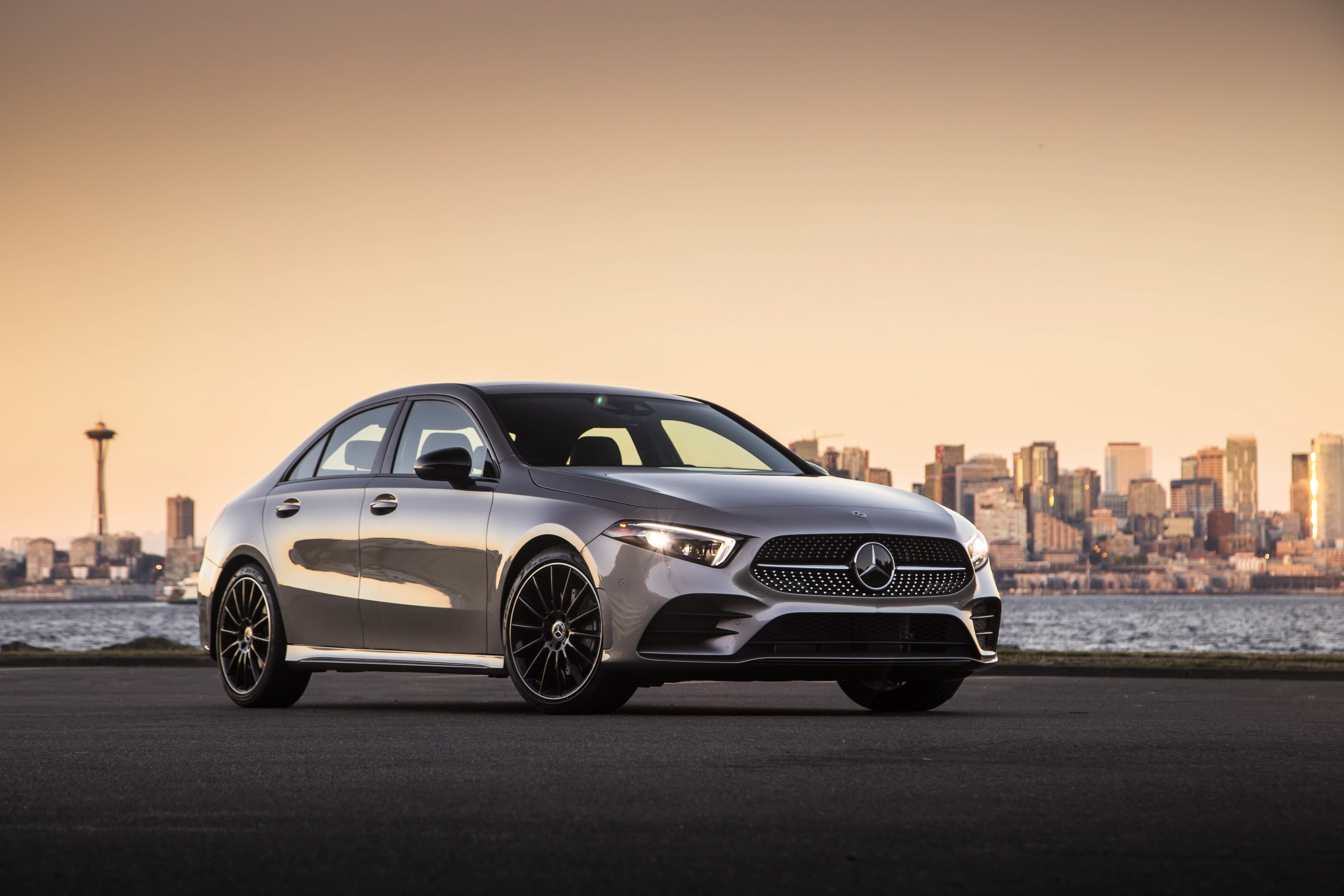 Die neue Mercedes-Benz A-Klasse Limousine. Seattle 2018The all-new Mercedes-Benz A-Class Sedan. Seattle 2018