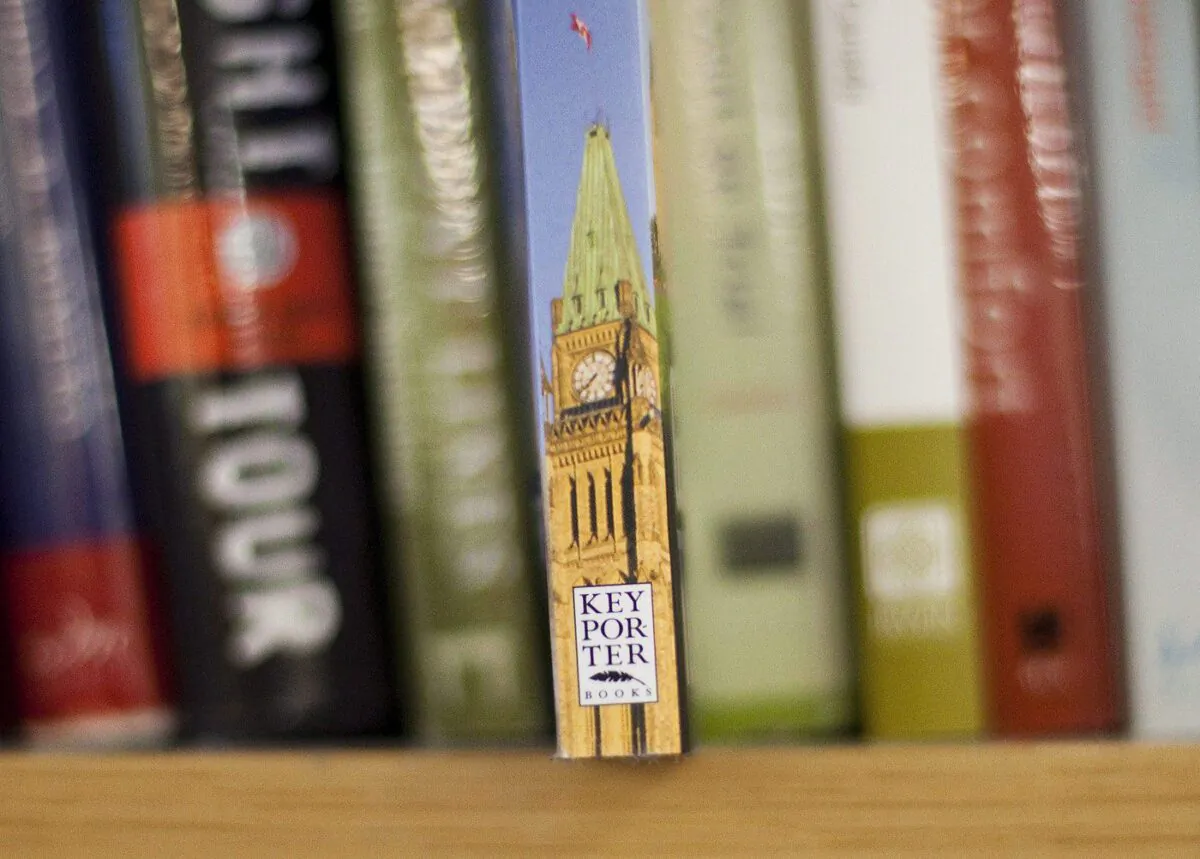 Books are shown on a bookshelf in Ottawa on Jan. 7, 2011. (Sean Kilpatrick/The Canadian Press)