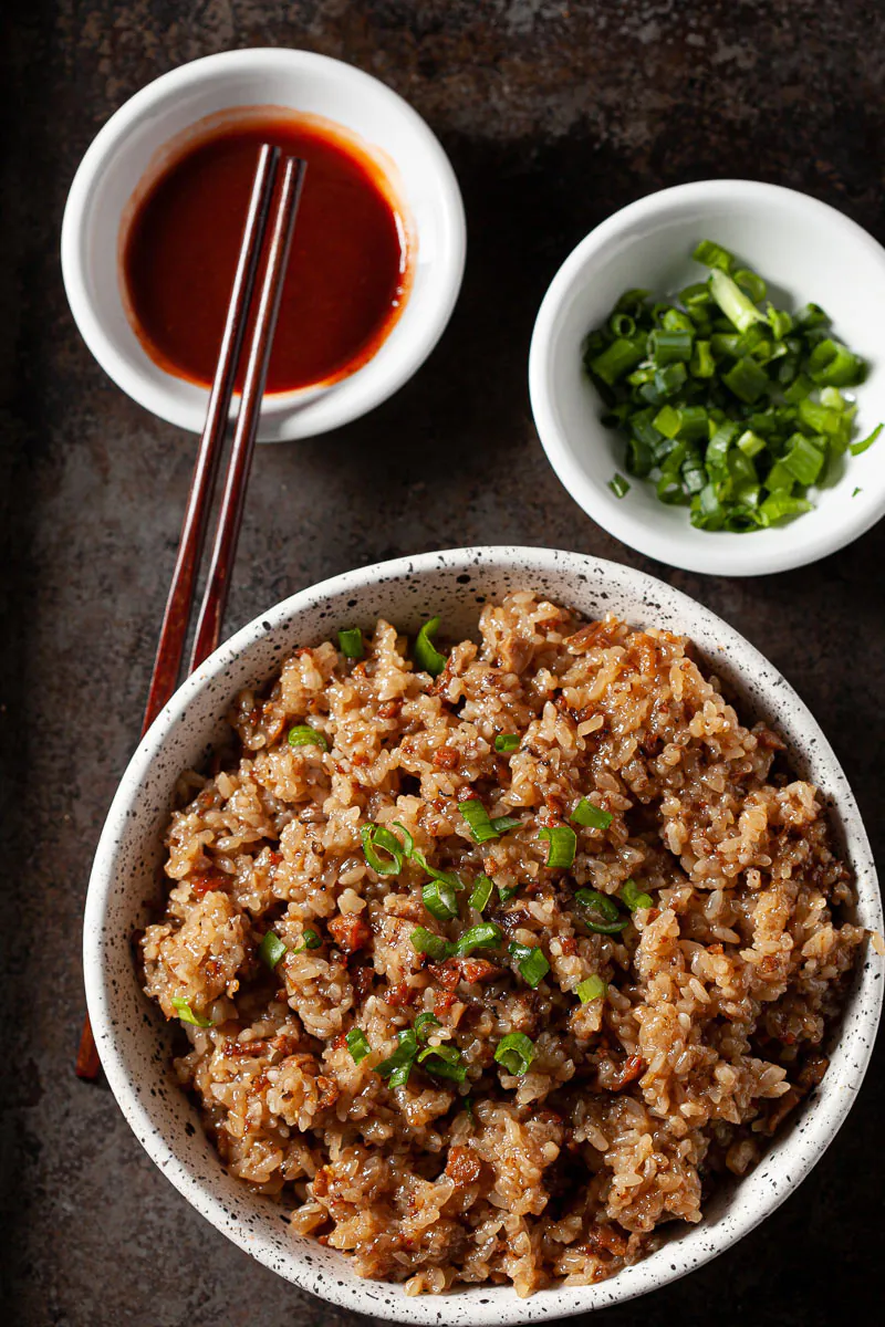 Perfectly delicious Chinese sticky rice. (Courtesy of Amy Dong)