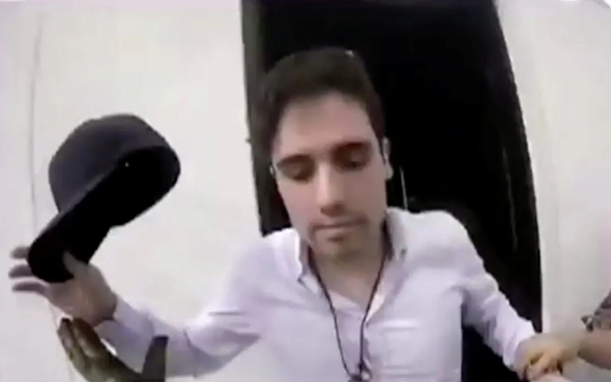 Ovidio Guzman, son of kingpin Joaquin "El Chapo" Guzman, is briefly captured by Mexican military police in a residential compound near the centre of Culiacan in the state of Sinaloa, Mexico, on Oct. 17, 2019, in this still image taken from a helmet camera footage obtained on Oct. 30, 2019. (Mexican Government TV/Handout via Reuters)