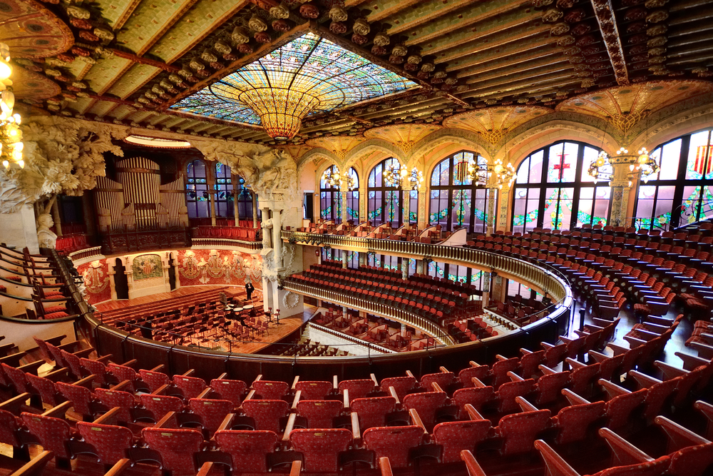 Barcelona,,Spain,-,Feb,3:,The,Palau,De,La,Musica
