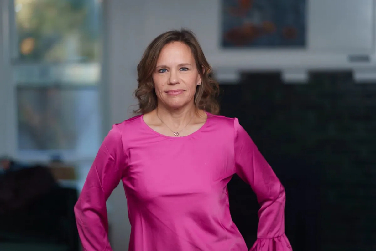Jennifer Sey, former Levi Strauss and Co. Brand President and author of “Levi's Unbuttoned: The Woke Mob Took My Job but Gave Me My Voice," in Denver on Nov. 20, 2022. (Jack Wang/The Epoch Times)