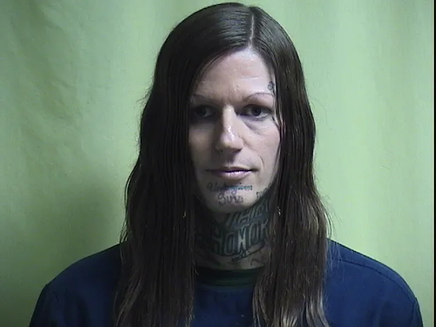 Victoria Drain, 41, a transgender Ohio Death Row inmate formerly known as Joel Drain, shown in a mugshot downloaded in January 2023. (Courtesy Ohio Department of Rehabilitation and Correction)